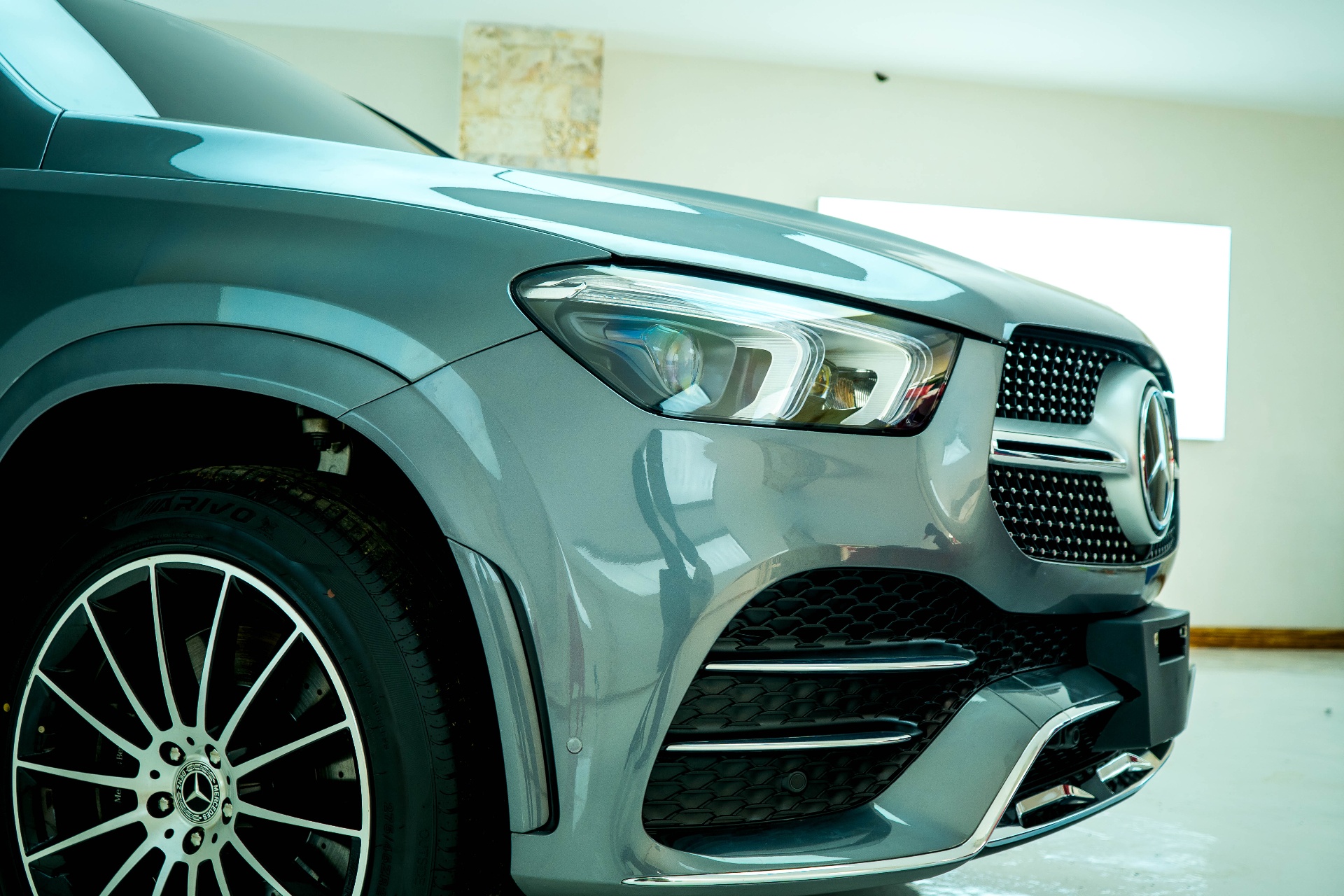 Mercedes GLE Coupé — Front End Paint Detail by Donga