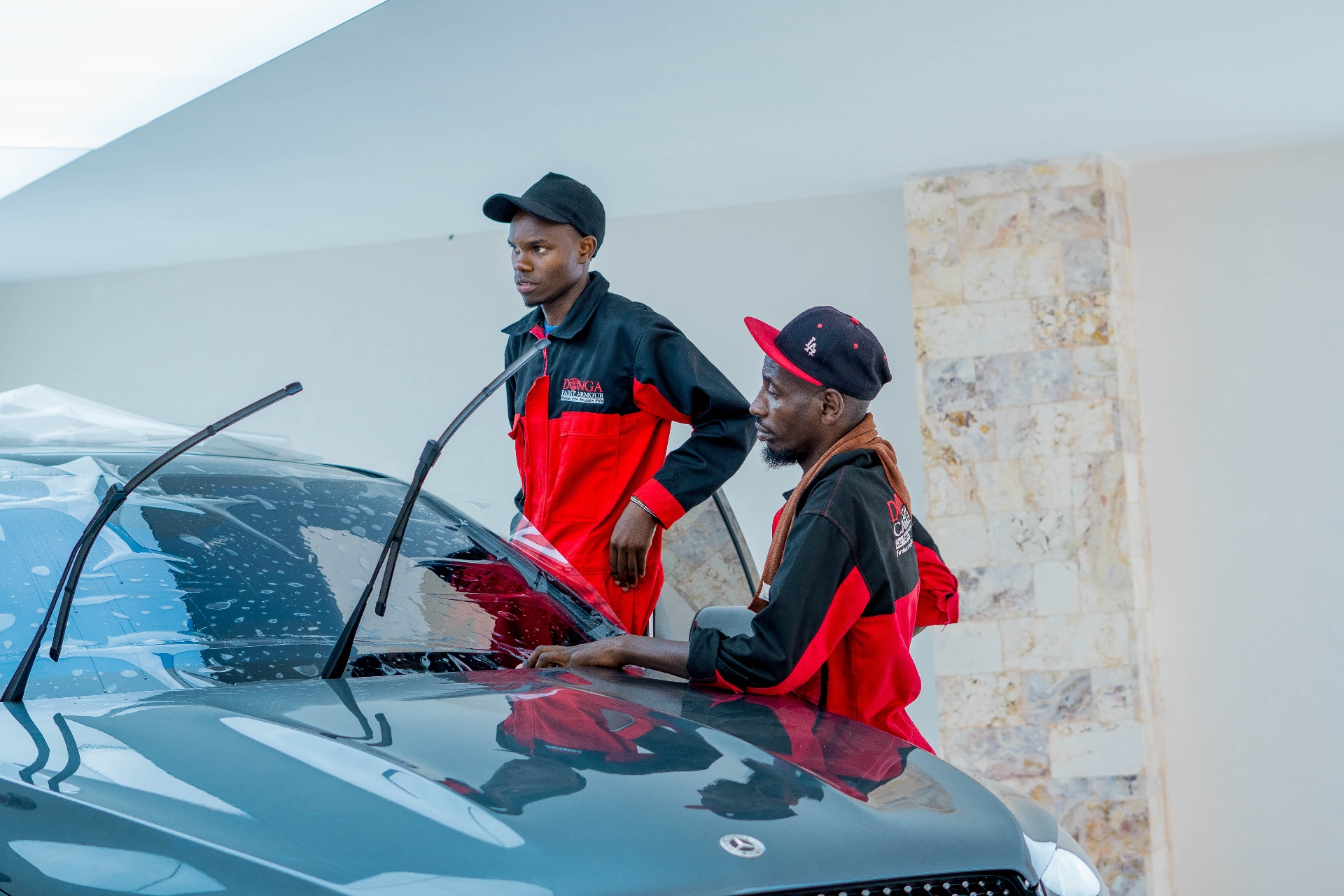 Donga Crew — Windscreen Protection Install on Mercedes GLE